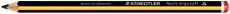 Staedtler® Noris® ergo soft® jumbo Bleistift, 2B, gelb-schwarz ergonomische Dreikantform 2B 3 mm