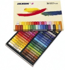 JAXON® Pastell-Ölkreiden JAXON 47436 36er-Pappschachtel Die Farben haften auf fast jedem Grund.