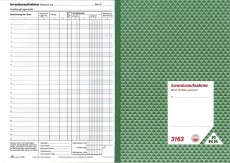 RNK Verlag Inventuraufnahme - Block, 50 Blatt, DIN A4 zur einfachen Durchführung der Waren-Inventur