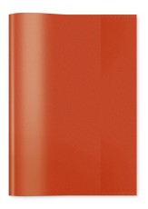 Herma 7482 Heftschoner PP - A5, transparent/rot Hefthülle rot A5 15,2 cm 21,2 cm Polypropylen-Folie