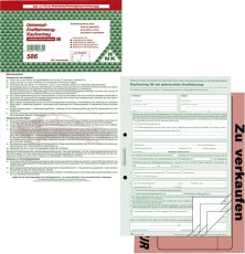 RNK Verlag Kaufvertrag für ein gebr. Kfz - SD, 1x4 Blatt, DIN A4, mit Verkaufsplakat Kaufvertrag A4