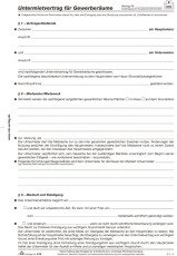 RNK Verlag Untermietvertrag für Gewerberäume, 4 Seiten, gefalzt auf DIN A4 Untermietvertrag