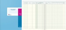König & Ebhardt Rechnungs-/Waren-Eingangsbuch, 2 Seiten, A4, 210 x 257 mm, 40 Blatt Rechnungsbuch