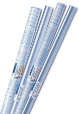 Herma 7002 Selbstklebefolie - 2 m x 40 cm, glänzend Buchschutzfolie 40 cm 2 m farblos, glänzend