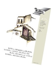 Folia Schul-Aquarellblock 150 g/qm, DIN A3, weiß, 10 Blatt Abbildung in anderer Größe. A3 weiß