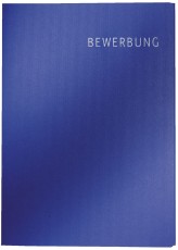 Leitz 3974 Bewerbungsmappe Exklusiv, A4, Karton, 3tlg. dunkelblau Bewerbungsset dunkelblau