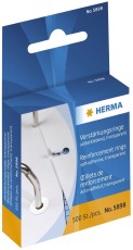 Herma 5898 Verstärkungsringe selbstklebend auf Rolle Ø 12 mm transparent 500 St. rund 12 mm 500