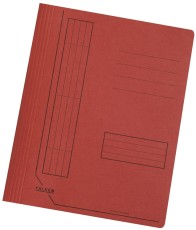 Falken Schnellhefter - A4, kfm. und Amtsheftung, Manilakarton, rot Schnellhefter rot A4 250 Blatt
