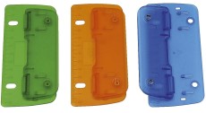 WEDO® Taschenlocher - zum abheften, sortiert, Kunststoff, Blister Mindestabnahmemenge - 12 Stück.