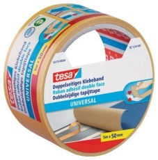 tesa® Verlegeband / Klebeband doppelseitig 5 m x 50 mm  universal Doppelklebeband 50 mm 5 m