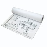 DigitalPrint PPC Standard, weiß, Plotterpapier 620mm* 175lfdm 75g