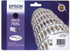 Epson Original Epson Tintenpatrone schwarz High-Capacity (C13T79014010,T790140,79XL,T7901,T79014010)