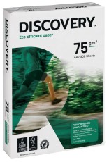 DISCOVERY Kopierpapier Discovery - A4, holzfrei, 75g/qm, weiß, 2-fach gelocht, 500 Blatt A4 75 g/qm