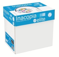 Inacopia elite - A4, holzfrei, 80 g/qm, weiß, 2500 Blatt, ungeriest Multifunktionspapier A4 80 g/qm