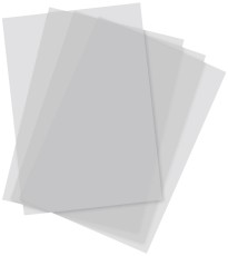 Hahnemühle Transparentbogen - transparentes Zeichenpaier, 250 Blätter, A4, 90/95 g/qm A4 250