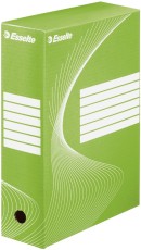 Esselte Archiv-Schachtel - DIN A4, Rückenbreite 10 cm, grün Archivbox grün 100 mm 352 mm 250 mm