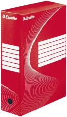 Esselte Archiv-Schachtel - DIN A4, Rückenbreite 10 cm, rot Archivbox rot 100 mm 352 mm 250 mm