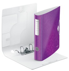 Leitz 1107 Ordner Active WOW A4 - 65 mm, violett metallic Ordner A4 65 mm violett metallic