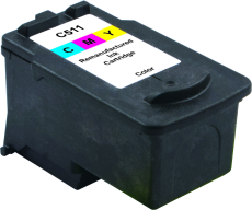 Neutrale Tintenpatrone CACL511-INK-FRC für versch. Canon-Geräte (Farbig)