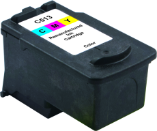 Neutrale Tintenpatrone CACL513-INK-FRC für versch. Canon-Geräte (Farbig)