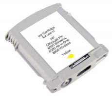 Neutrale Tintenpatrone HP09A-INK-FRC für versch. HP-Geräte (Gelb)