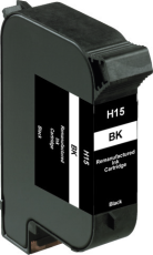 Neutrale Tintenpatrone HP15D-INK-FRC für versch. HP-Geräte (Schwarz)