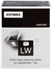 Dymo® LabelWriter Etikettenrollen - Versandetikett, 104 x 159 mm, weiß Thermoetiketten Papier