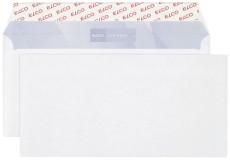 Elco Briefumschlag premium - C5/6, hochweiß, haftklebend, Innendruck, 80 g/qm C6/5 (229 x 114 mm)