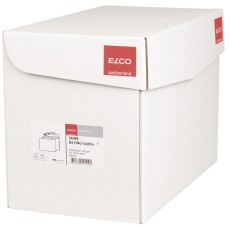 Elco Briefumschlag Office Box mit Deckel - B4, weiß, haftklebend, ohne Fenster, 120 g/qm, 250 Stück