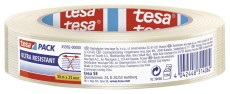 tesa® Monofilament - 25 mm : 50 m, reißfestes Filamentband Klebeband 25 mm x 50 m farblos
