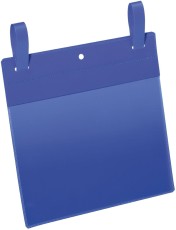 Durable Kennzeichnungstasche für Gitterboxen - A5 quer, 50 Stück Kennzeichnungstasche 223 x 380 mm