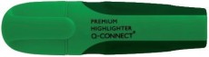 Q-Connect® Textmarker Premium - ca. 2 - 5 mm, dunkelgrün weiche, ergonomische Griffzone Textmarker