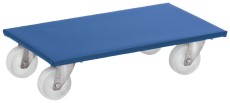 fetra® Möbelroller - 600 x 300 mm, bis 350 kg, blau, 2er Pack Möbelroller 600 x 300 mm 140 mm