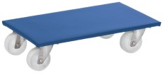 fetra® Möbelroller - 600 x 350 kg, bis 500 kg, blau, 2er Pack Möbelroller 600 x 350 mm 140 mm