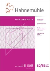 Hahnemühle FineArt Isometrieblock A3 Isometrieblock A3 80/85  g/qm weiß Block mit 50 Blatt
