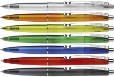 Schneider Kugelschreiber K20 Icy Colours - M, blau (dokumentenecht), sortiert Druckkugelschreiber M