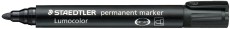 Staedtler® Permanentmarker Lumocolor® 352, nachfüllbar, schwarz Permanentmarker schwarz ca. 2 mm