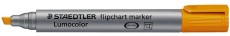 Staedtler® Lumocolor® 356 B flipchart marker - Keilspitze, orange Flipchartmarker orange 2 -5 mm