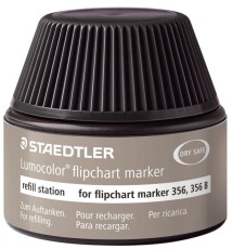 Staedtler® Tinte für Marker Lumocolor® refill station - 30 ml, schwarz Nachfülltinte schwarz