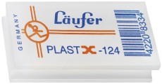 Läufer Radierer Plast X-Form für technische  Zeichnungen geeignet Radierer 46 x 9 x 20 mm