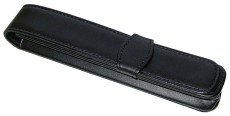 ONLINE® Lederetui Classic für 1 Schreibgerät Schreibgeräte-Etui schwarz für 1 Schreibgerät