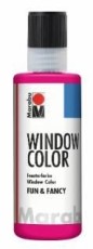 Marabu Window Color fun&fancy - Himbeere 005, 80 ml Window Color himbeere auf Wasserbasis 80 ml