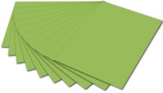 Folia Fotokarton - 50 x 70 cm, hellgrün Mindestabnahmemenge - 10 Blatt. Fotokarton hellgrün