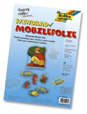 Folia Fensterfolie - Mobile, 0,4 mm, 5 Stück, 35x 50 cm Fensterfolie PVC-Folie 35 x 50 cm 0,4 mm