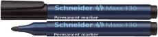 Schneider Permanentmarker Maxx 130 - Rundspitze, 1-3 mm, nachfüllbar, schwarz Permanentmarker Ja