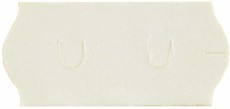 Preisauszeichner Etikettenrolle - 26x12 mm, permanent, weiß Etikettenrolle 26 x 12 mm weiß