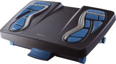 Fellowes® Fußstütze Energizer - Reflexzonen-Massageoberfläche, schwarz-blau Fußstütze 454 mm