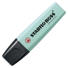 STABILO® Textmarker - BOSS ORIGINAL Pastel - Einzelstift - zartes Türkis Textmarker 2 + 5 mm