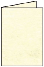 Rössler Papier Coloretti Doppelkarte - B6 hoch, 5 Stück, chamois marmora Doppelkarte 220 g/qm