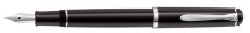 Pelikan® Classic P205 Patronenfüllhalter - M, schwarz Füllhalter M versilberte Edelstahlfeder
